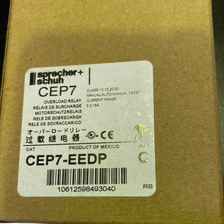 SPRECHER + SCHUH CEP7-EEDP Solid State Overload Relay