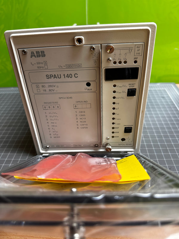 ABB SynchroCheck Relay SPAU 140 C Mining & Industrial Surplus