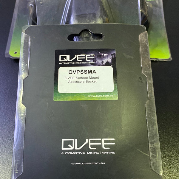 QVEE QVPSSMA Heavy Duty Single Surface Mount Accessory Socket