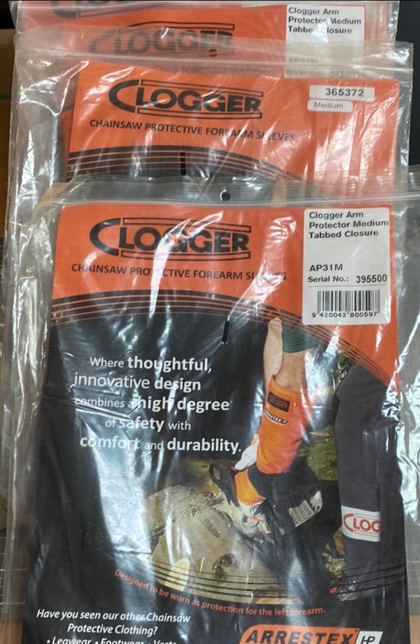 CLOGGER Chainsaw Forearm Protective Sleeve AP31M (Medium Only)