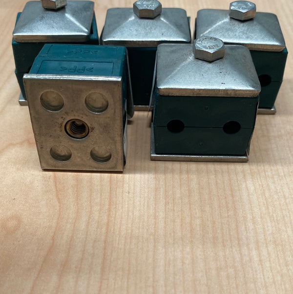 STRAUFF Twin Tube Clamp, 1/4”