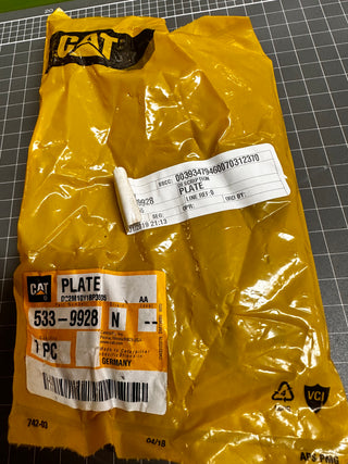 CAT 533-9928 Plate