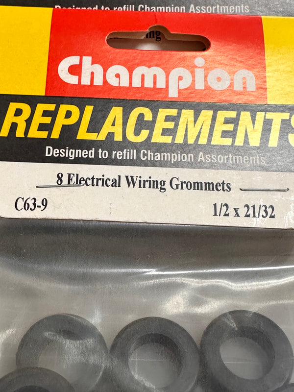 CHAMPION C63-9 Electrical Wiring Grommets - lot of 6