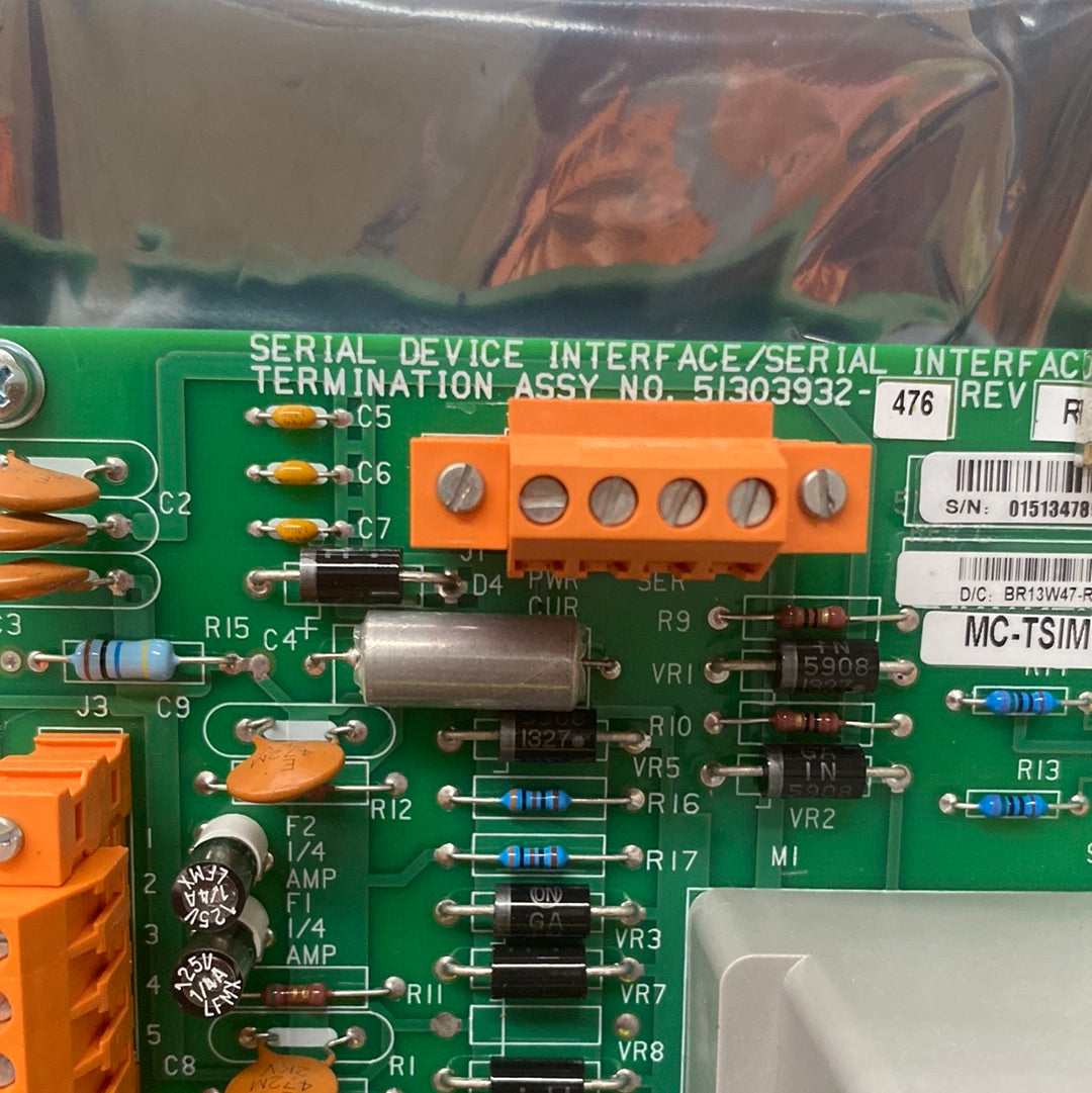 Honeywell MC-TSIM12 Serial Interface FTA Module — 51303932-476