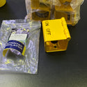 QVEE QVBILO4Y Battery Isolator Lockout Bracket - Yellow, Heavy Duty