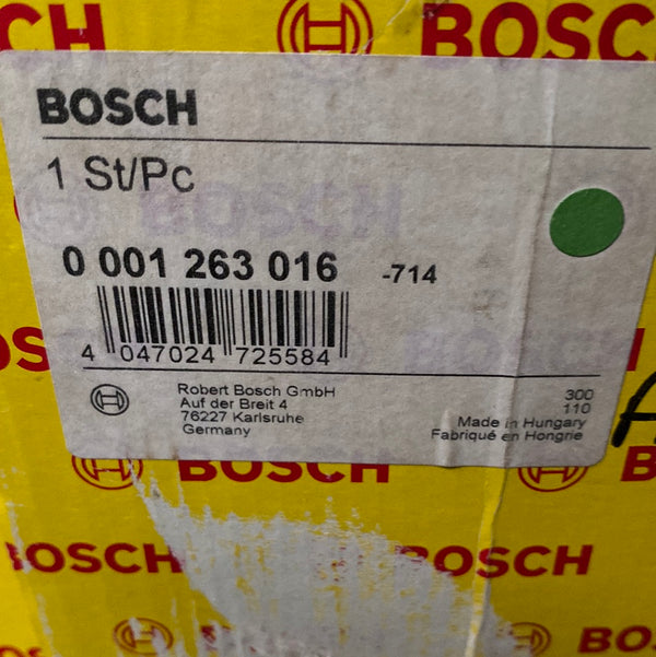 BOSCH 0 001 263 016 / 0001263016 Starter Motor 24V