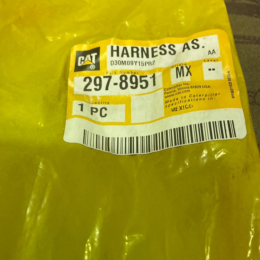 297-8951 Harness Assembly, Hydraulic - Genuine CAT Part