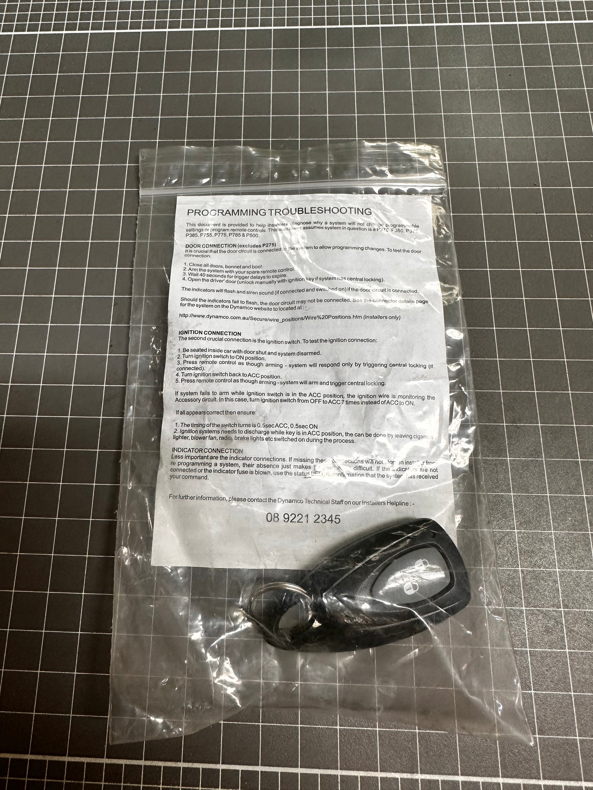 Cyclops REM-101 433 MHz Security Remote Control