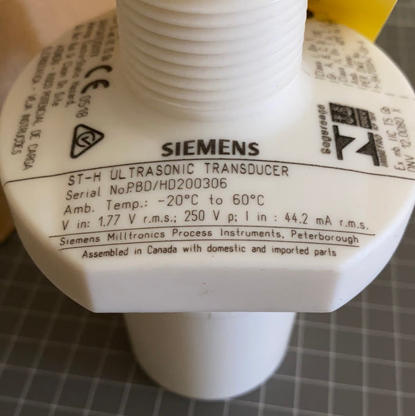 SIEMENS ST-H TRANSDUCER/ ULTRASONIC LEVEL SENSOR 1P 7ML11001BA30