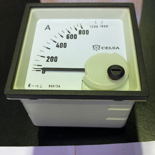 CELSA EQ72n Analogue Panal Meter - 800A