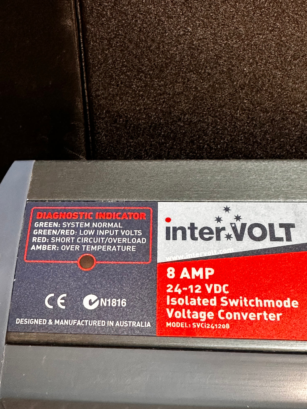 interVOLT SVCi241208 Isolated DC Voltage Converter 8 A