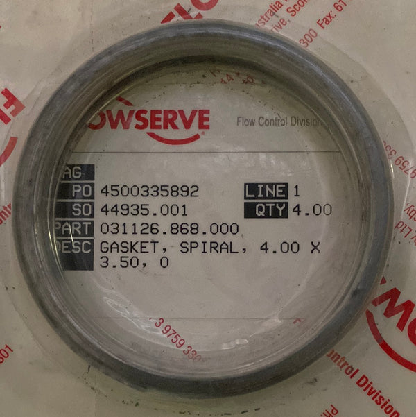 FLOWSERVE 031126.868.000