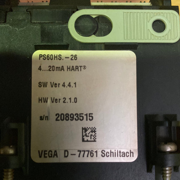 ELECTRONIC VEGAPULS SERIES 60 PLICS(R)PLUS