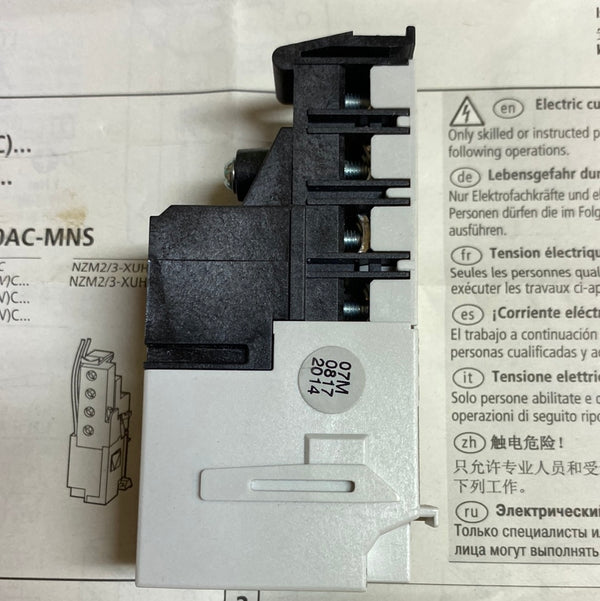 Eaton 380-440 AC NZM2/3-XUHIV Undervoltage Release Circuit Trip with VHI