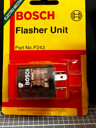Bosch 3 Pin Flasher Relay Unit 24V, 15A, P243