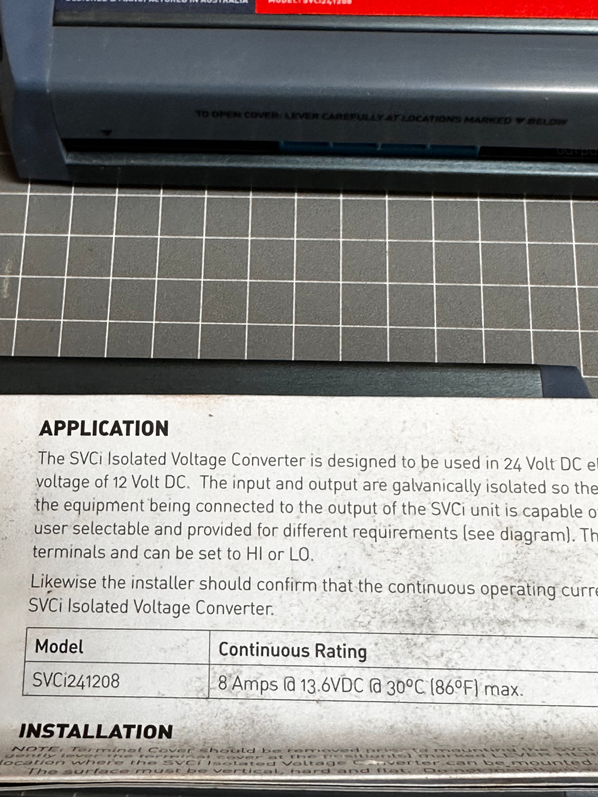 interVOLT SVCi241208 Isolated DC Voltage Converter 8 A
