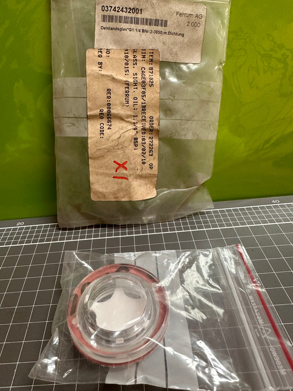 FERRUM AG Oil Sight glass 1.1/4" /bsp