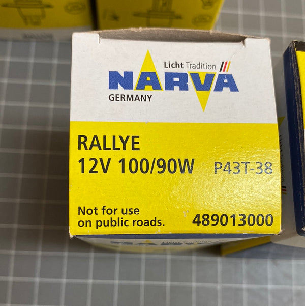 NARVA 12V 100/90W P43T H4 Headlight Globe (48901)