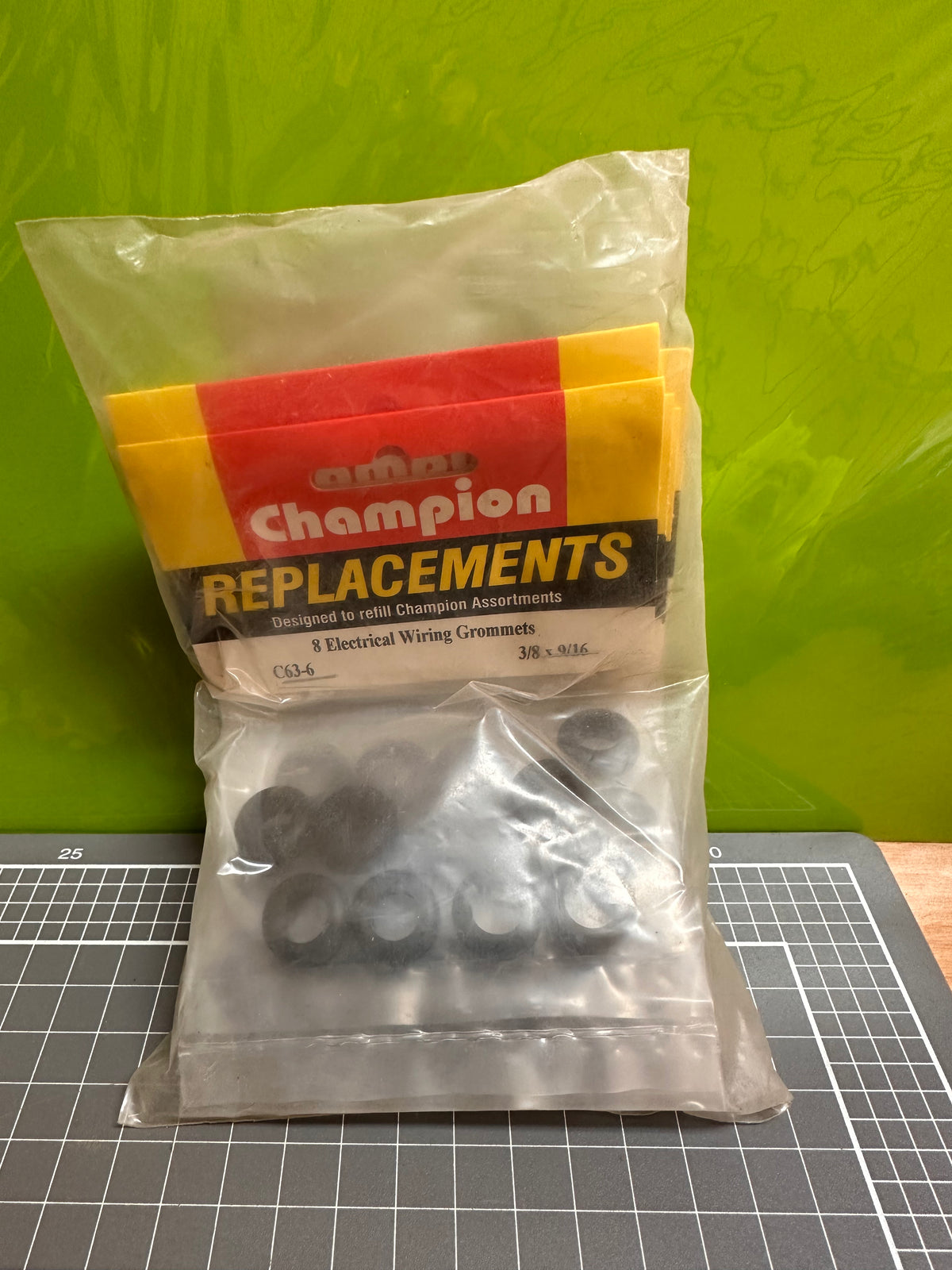 CHAMPION C63-6 Electrical Wiring Grommets - 40pce