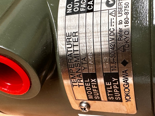 YOKOGAWA Temp Transmitter YTA110