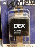OEX ACX1945RBL Mini 24V Normally Open Relay