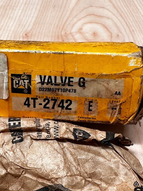 CAT 4T-2742 Valve Group, Relief