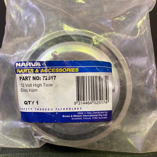 NARVA 72517 12V High Tone Disc Horn