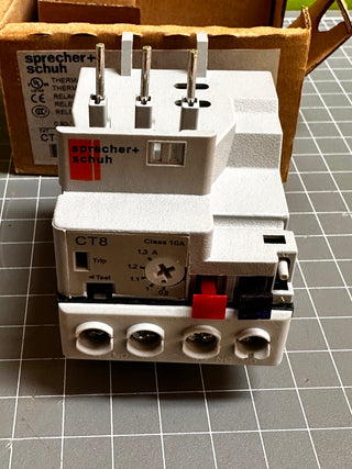 SPRECHER + SCHUH CT8-B13 Thermal Overload Relay