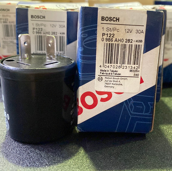 BOSCH P122 Turn-Signal Flasher 12V 30A