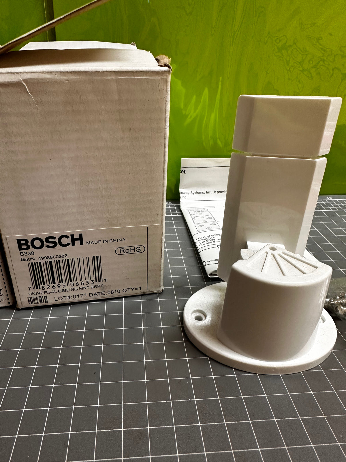Bosch B338 Ceiling-Mount Sensor Bracket