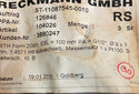 RECKMANN GMBH RS PROBE SENSOR