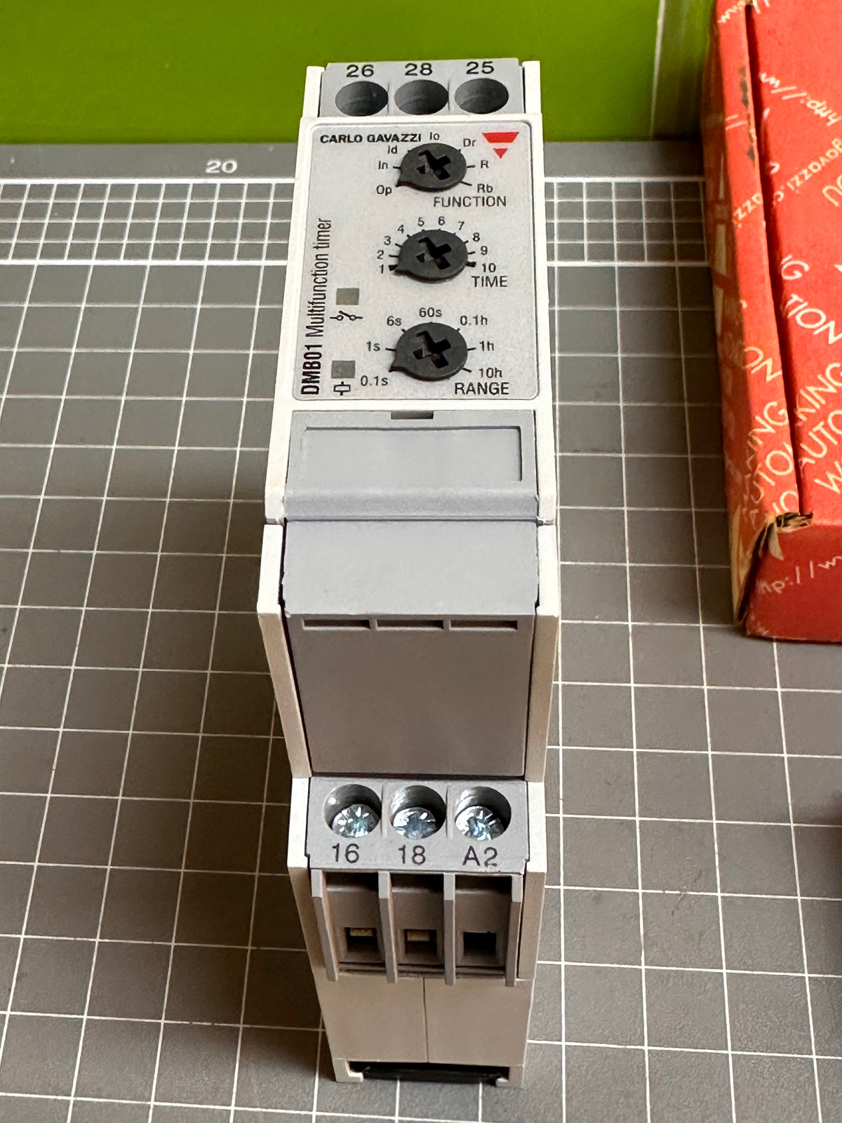 Carlo Gavazzi DMB01DM24B002 Multifunction Time-Delay Relay